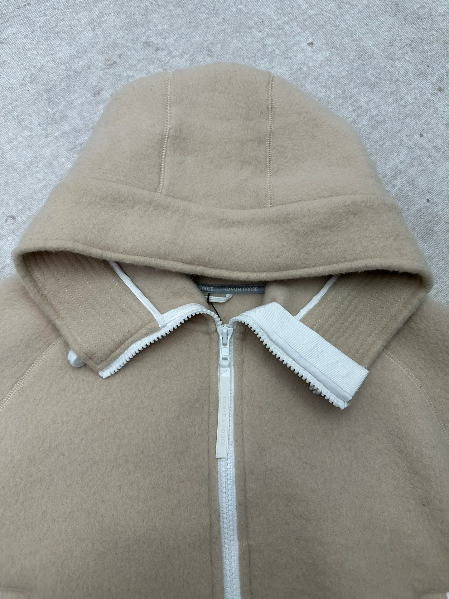 P710 CANDA GOOSE 25ss new hilliwack series wool fleece weatherproof front warm bomber jacket multi-color code number: S.M.L.